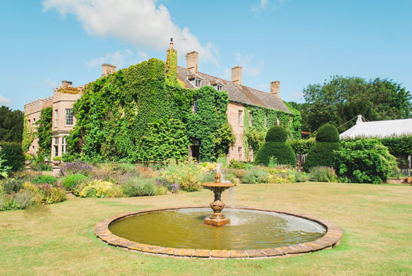 Fountain at Narborough Hall Gardens