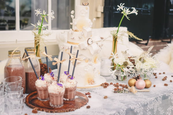 Wedding dessert table