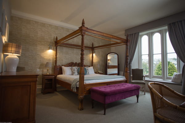 Four poster bed at The Alverton Hotel