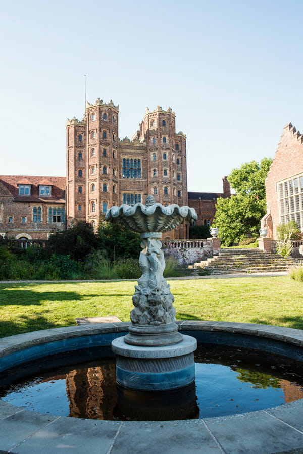 Fountain at Layer Marney Tower
