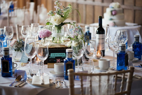 Wedding table display
