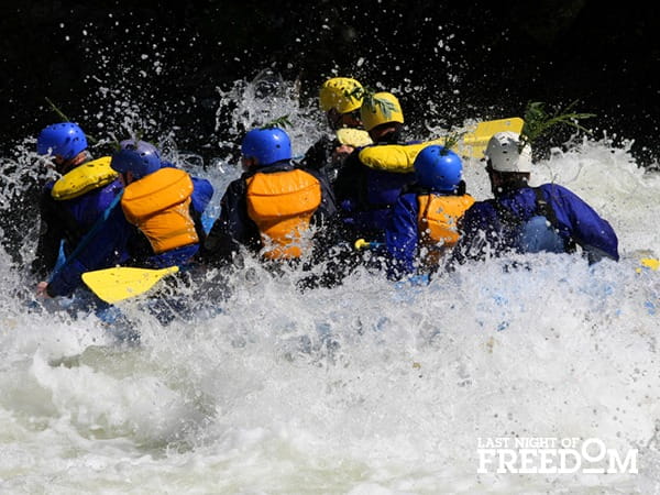 White Water Rafting - Top Hen Party Ideas and Activities