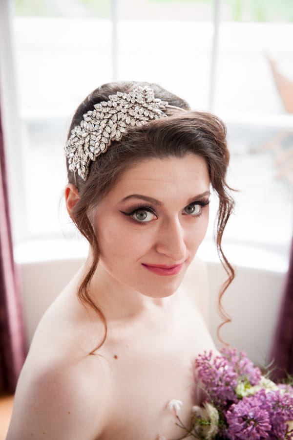 Bride with headband