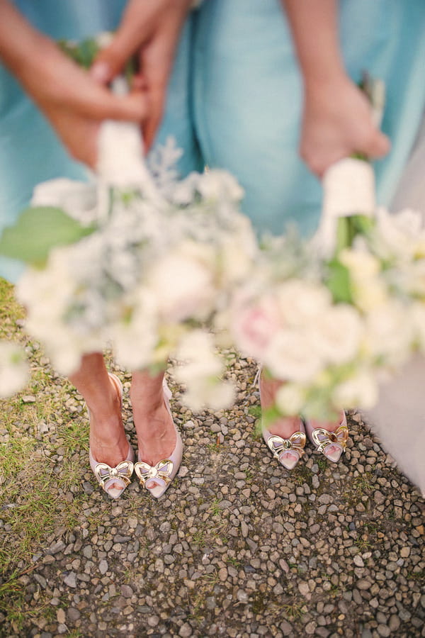 Bridesmaids' shoes