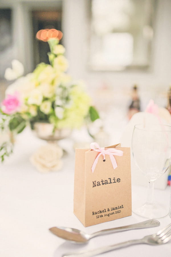 Small bag wedding favour