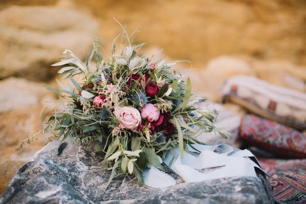 Rustic wedding bouquet