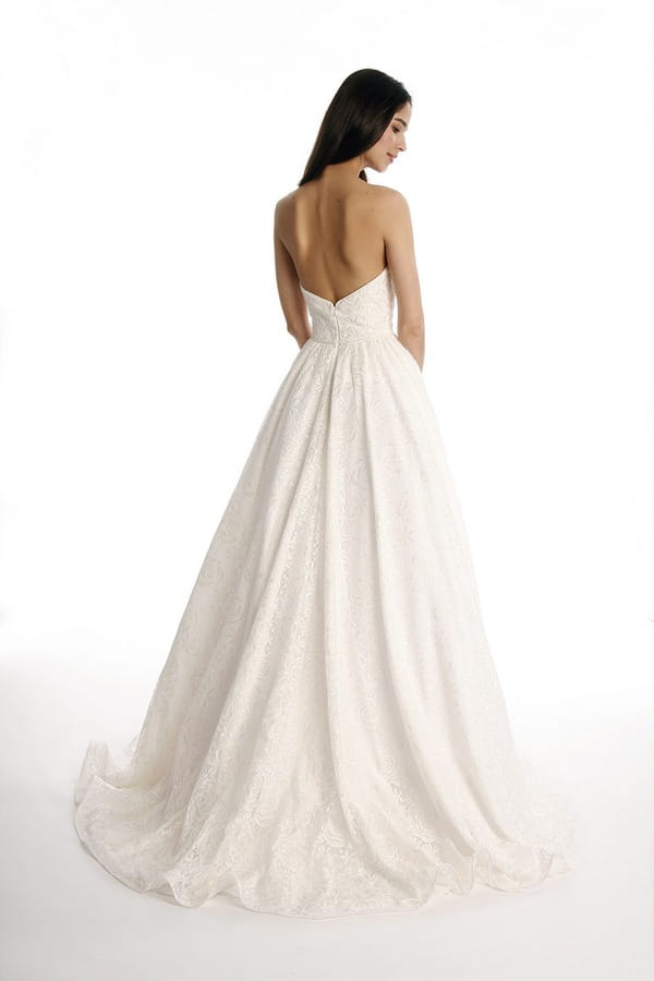 Back of Beverly Wedding Dress - Eugenia Couture Joy Spring 2017 Bridal Collection