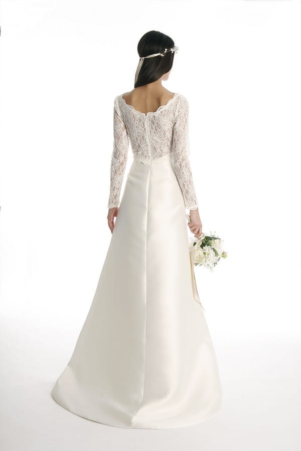Back of Julia Wedding Dress - Eugenia Couture Joy Spring 2017 Bridal Collection