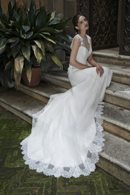 Luisa Wedding Dress with Luisa Shrug - Stephanie Allin Bellissimo 2017 Bridal Collection