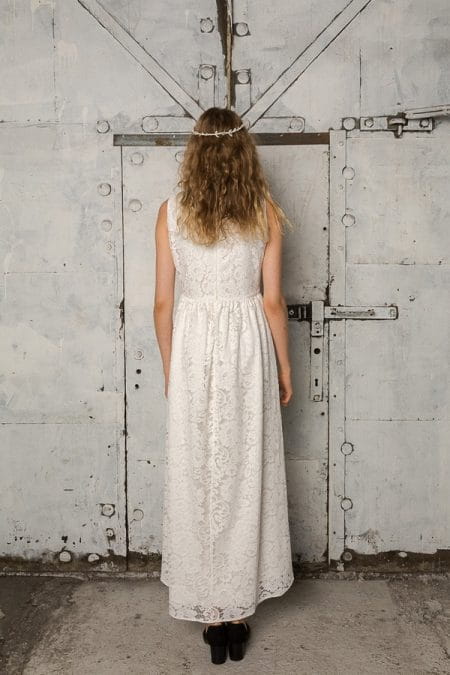 Back of Alannah Wedding Dress - Indiebride 2017 Bridal Collection