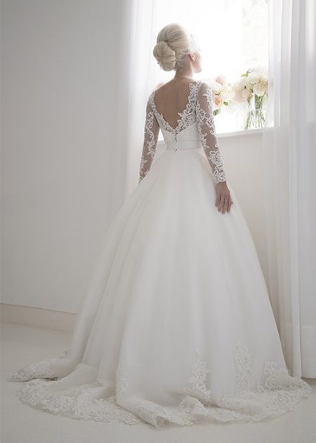 Back of Anastasia Wedding Dress - House of Mooshki 2017 Bridal Collection