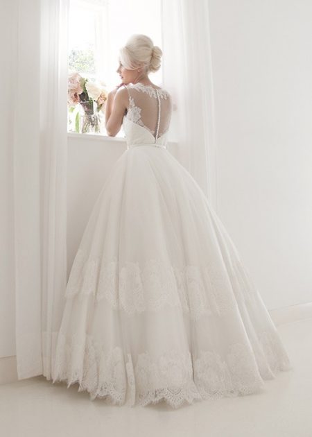 Back of Augusta Wedding Dress - House of Mooshki 2017 Bridal Collection