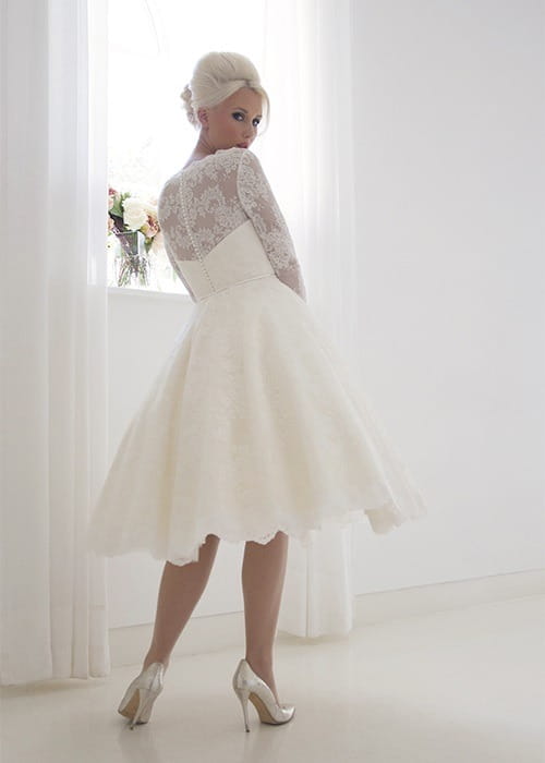 Back of Beatrice Wedding Dress - House of Mooshki 2017 Bridal Collection