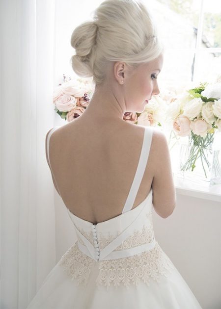 Back of Belle Wedding Dress - House of Mooshki 2017 Bridal Collection
