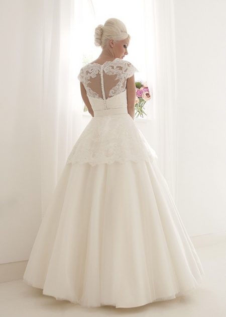 Back of Clara Wedding Dress - House of Mooshki 2017 Bridal Collection
