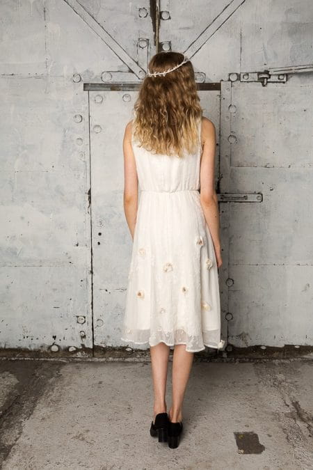 Back of Emily Wedding Dress - Indiebride 2017 Bridal Collection