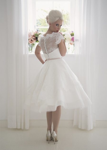 Back of Florence Wedding Dress - House of Mooshki 2017 Bridal Collection