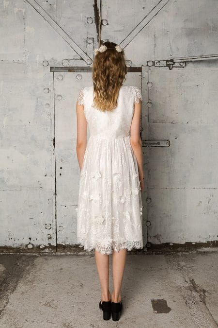 Back of Livia Wedding Dress - Indiebride 2017 Bridal Collection