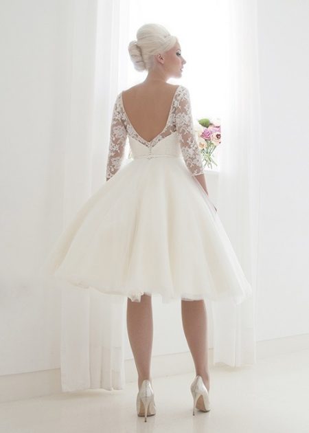 Back of Millie Wedding Dress - House of Mooshki 2017 Bridal Collection