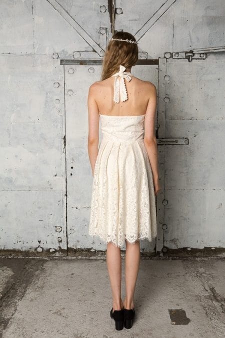 Back of Petra Wedding Dress - Indiebride 2017 Bridal Collection