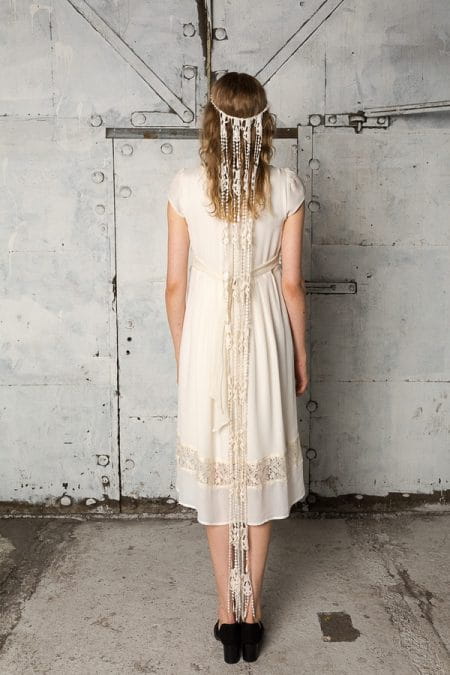 Back of Susanna Wedding Dress - Indiebride 2017 Bridal Collection