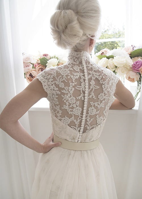 Back of Sylvia Wedding Dress - House of Mooshki 2017 Bridal Collection