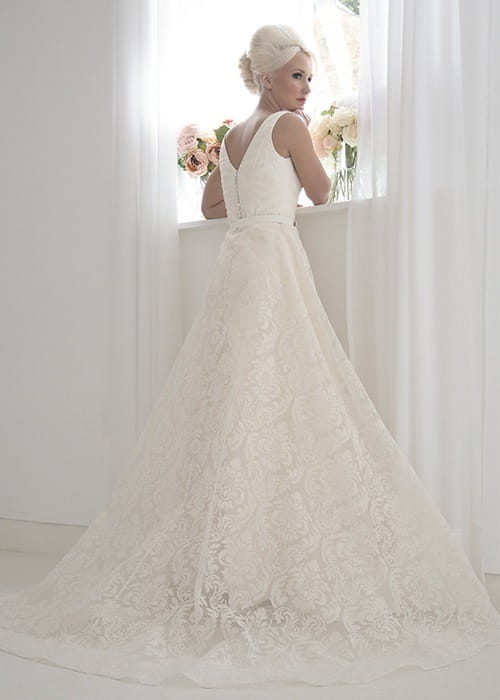 Back of Verona Wedding Dress - House of Mooshki 2017 Bridal Collection