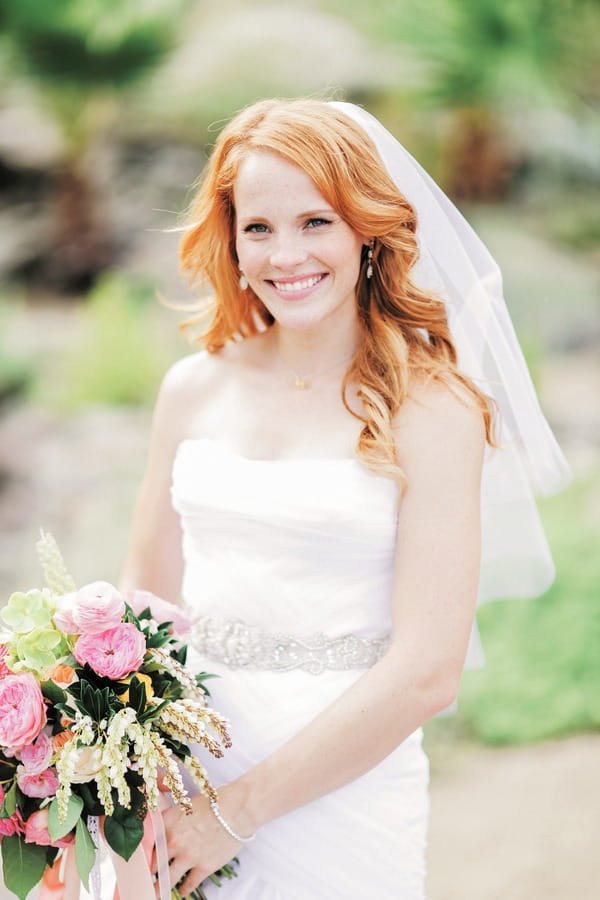 Katie Leclerc in wedding dress