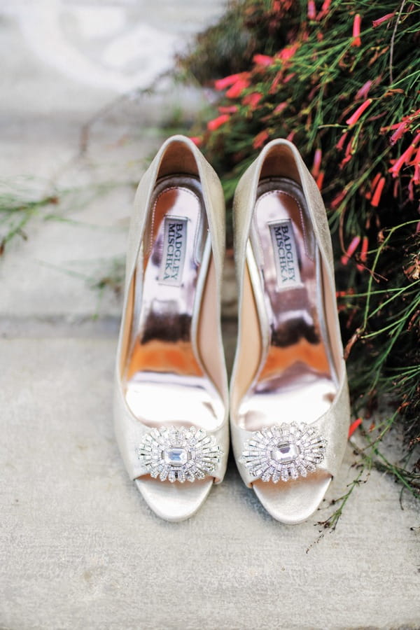 Katie Leclerc wedding shoes