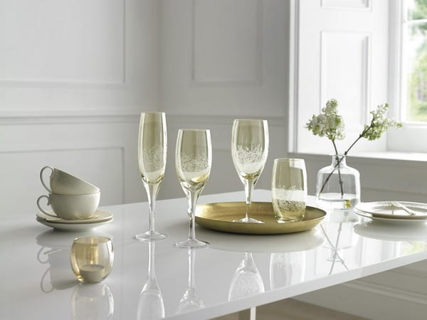 Denby Monsoon Lucille Gold Glasses