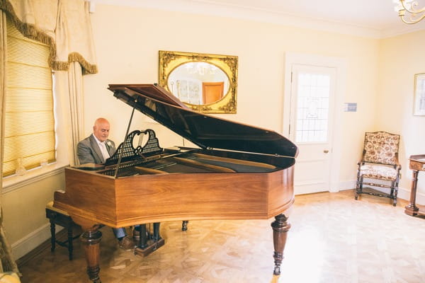 Pianist at Colshaw Hall wedding