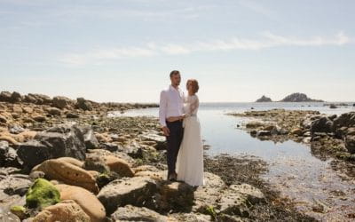 A Beautiful BoHo Cornwall Elopement