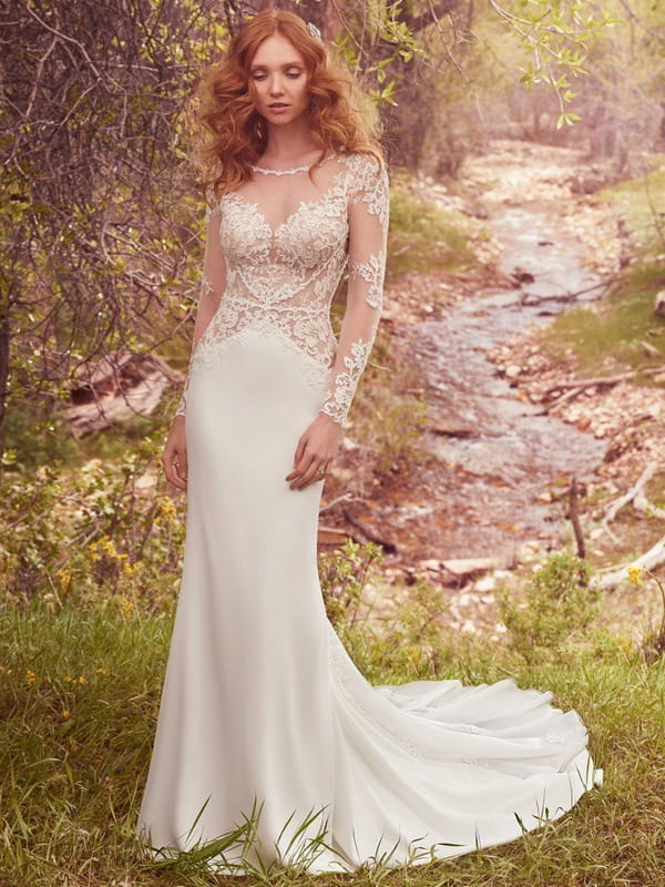 Blanche Wedding Dress - Maggie Sottero Avery Spring 2017 Bridal Collection