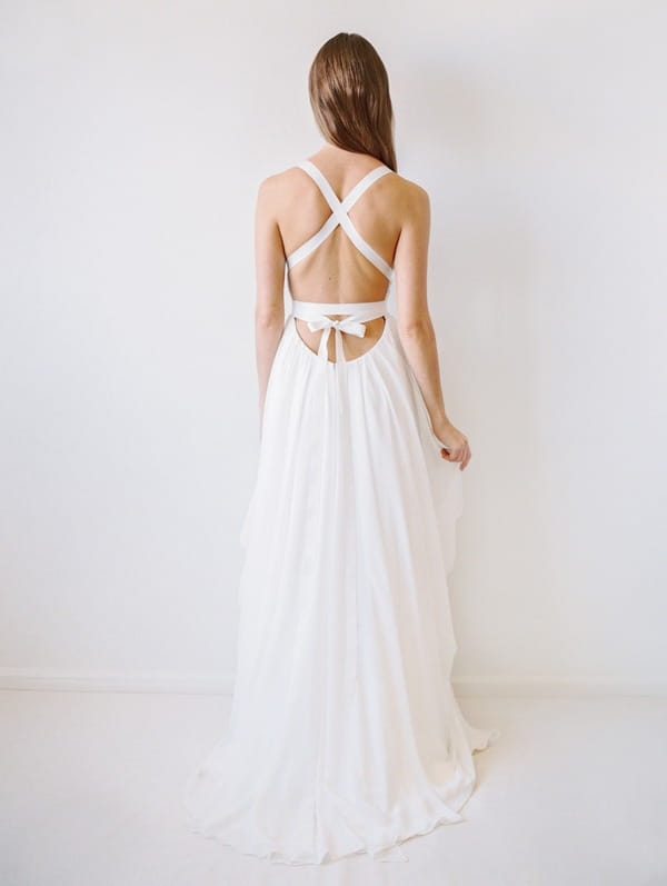 Back of Columbia Wedding Dress - Truvelle 2017 Bridal Collection