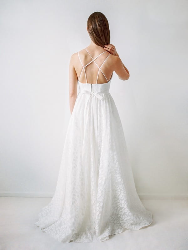 Back of Hamilton Wedding Dress - Truvelle 2017 Bridal Collection