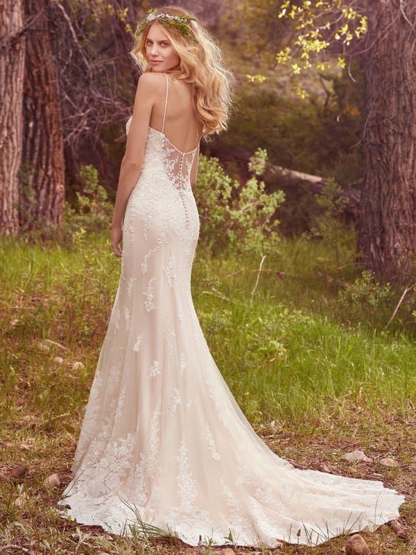 Back of Nola Wedding Dress - Maggie Sottero Avery Spring 2017 Bridal Collection