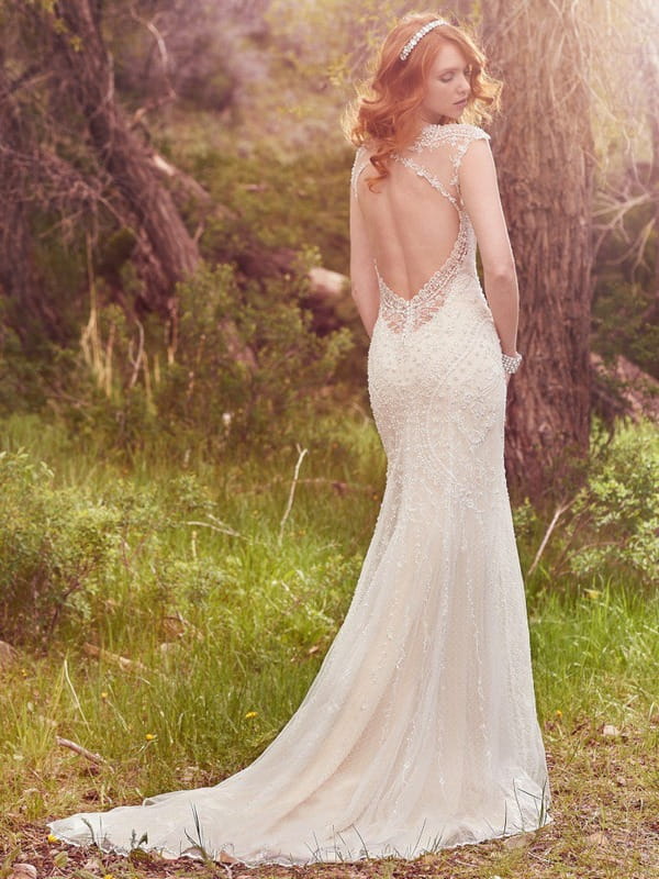 Back of Petra Wedding Dress - Maggie Sottero Avery Spring 2017 Bridal Collection