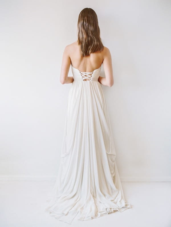 Back of Powell Wedding Dress - Truvelle 2017 Bridal Collection