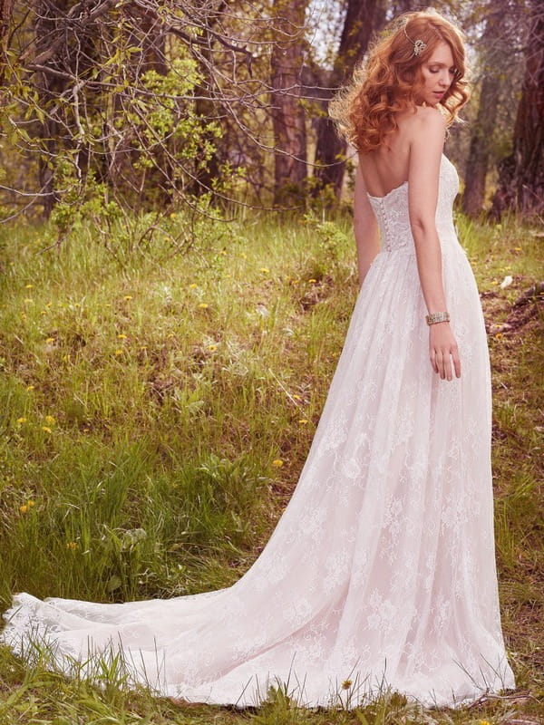 Back of Rylie Wedding Dress - Maggie Sottero Avery Spring 2017 Bridal Collection