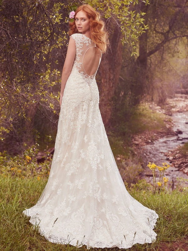 Back of Tabrett Wedding Dress - Maggie Sottero Avery Spring 2017 Bridal Collection