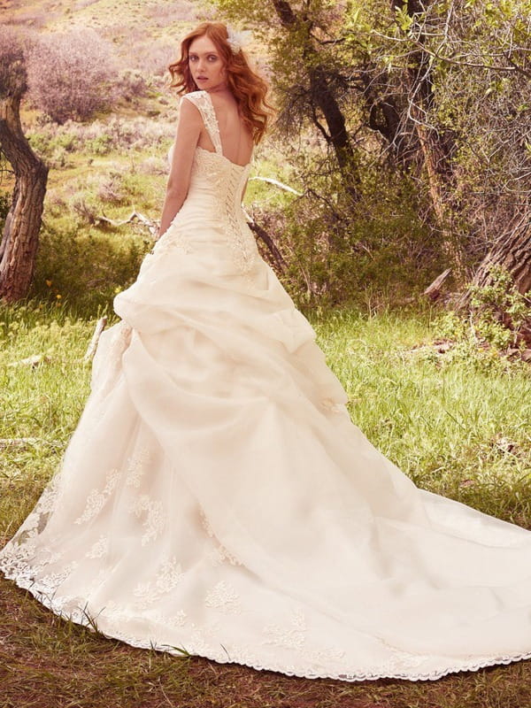 Back of Zada Wedding Dress - Maggie Sottero Avery Spring 2017 Bridal Collection