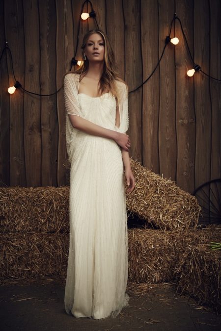 Aries Wedding Dress with Star Jacket - Jenny Packham 2017 Bridal Collection