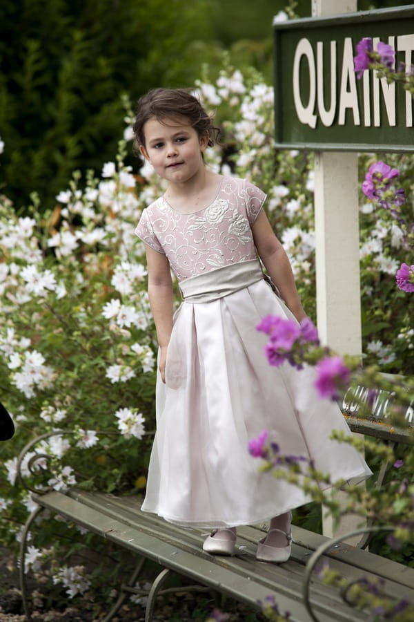 Clara flower girl dress by Nicki Macfarlane