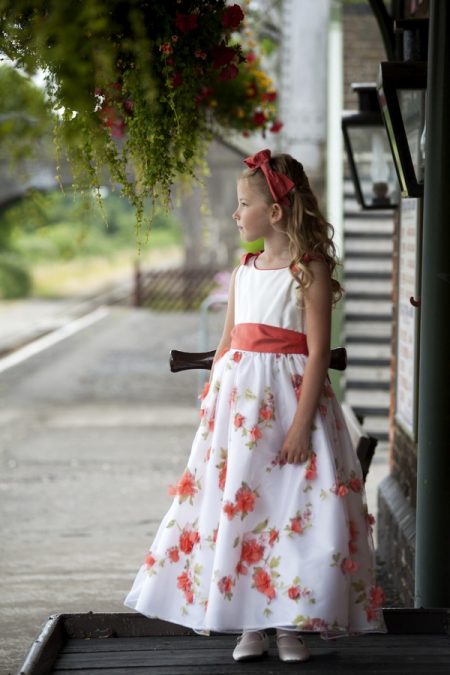 Imogen flower girl dress by Nicki Macfarlane