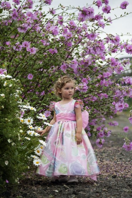Iona flower girl dress by Nicki Macfarlane