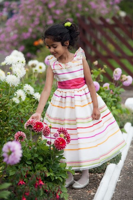 Michaela flower girl dress by Nicki Macfarlane