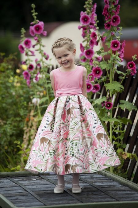 Tabitha flower girl dress by Nicki Macfarlane