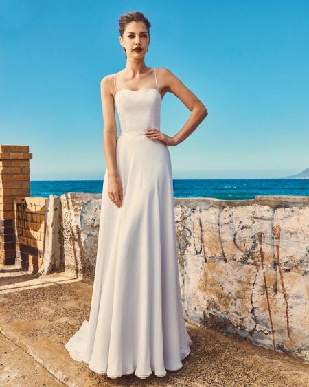 B2017 Linda Bodice and SK7617 Shelby Skirt - Elbeth Gillis Milk and Honey 2017 Bridal Collection