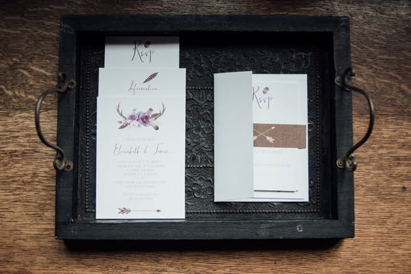 Wedding stationery