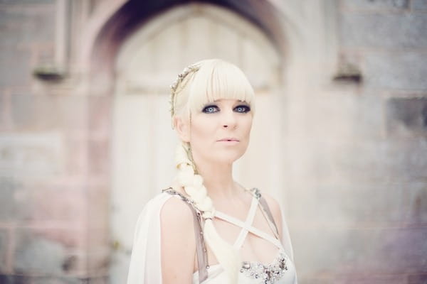 Viking bride with long braid